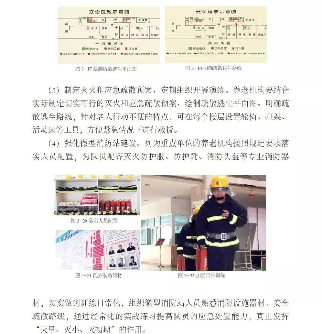 【收藏】养老机构消防安全自查手册