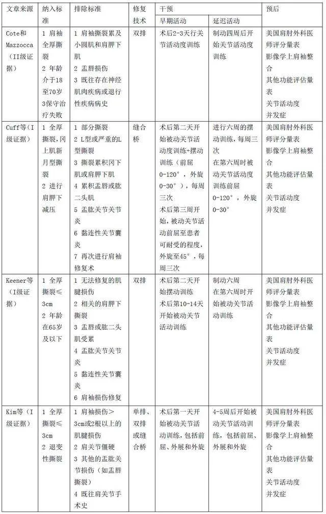 关节镜肩袖损伤修复术后康复:时间不是问题(综述) - 2019中国(青岛)国际养老产业与养老服务博览会_青岛老博会官网_老龄产业展